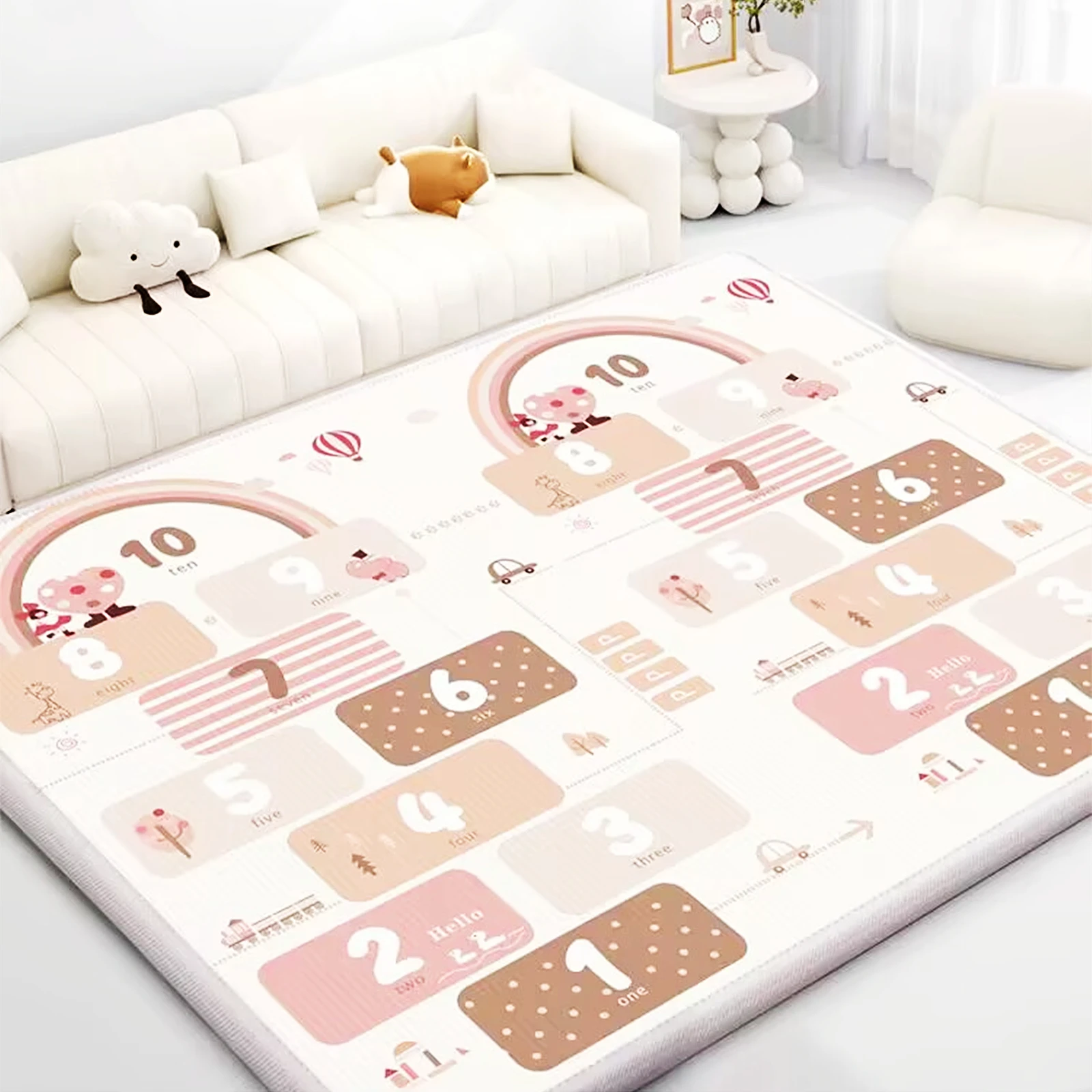 Baby Nursery Mat - Thicken 1/0.5cm Children's Patterns Baby Play