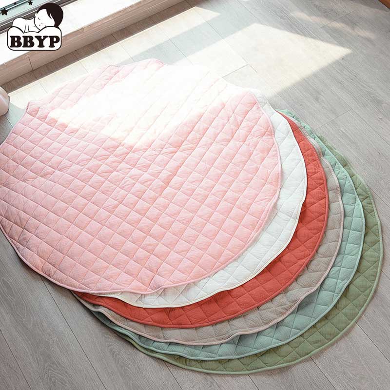 Baby Nursery Mat - 115cm Play Mat Lattice Baby Mat