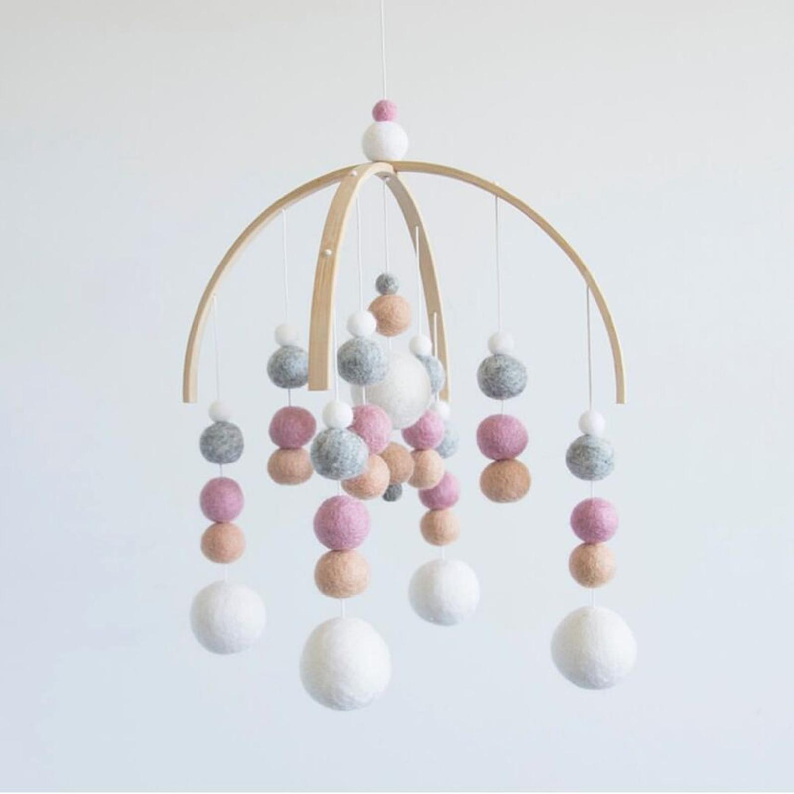 Wooden Mobile Hanging Frame Ki - Baby Nursery Hanging Decor 评论和价格
