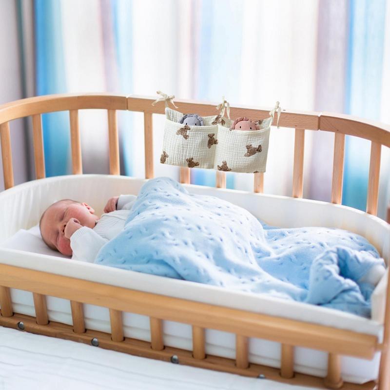 Baby Crib Organizer Cot Caddy  - Baby Nursery Toy 评论和价格