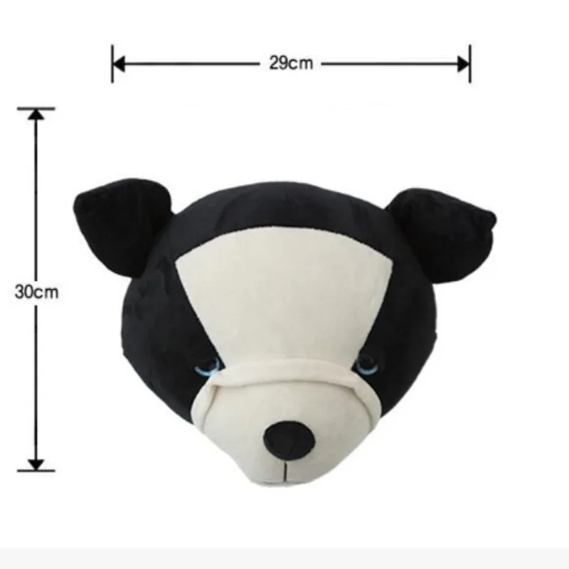 Stuffed 3D Akita Dog Head Wall - Baby Nursery Hanging Decor 评论和价格