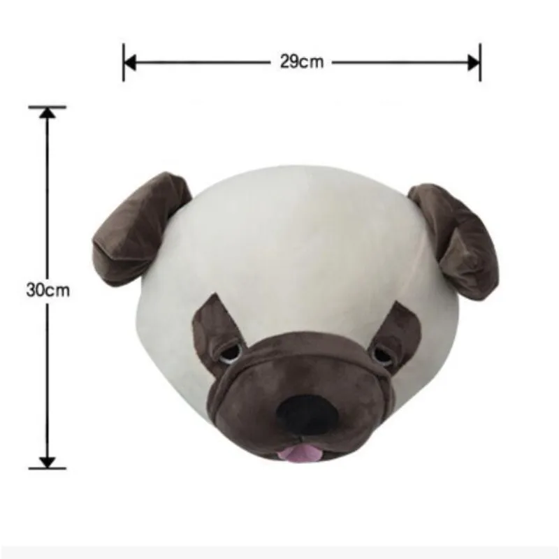 Stuffed 3D Akita Dog Head Wall - Baby Nursery Hanging Decor 评论和价格
