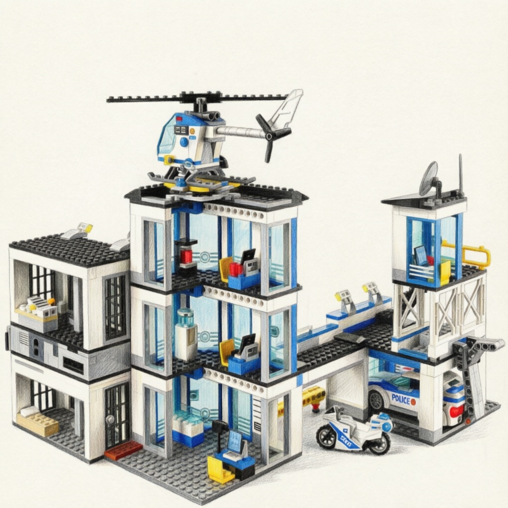 Special Police Station Militar - Lego Set Creator 评论和价格