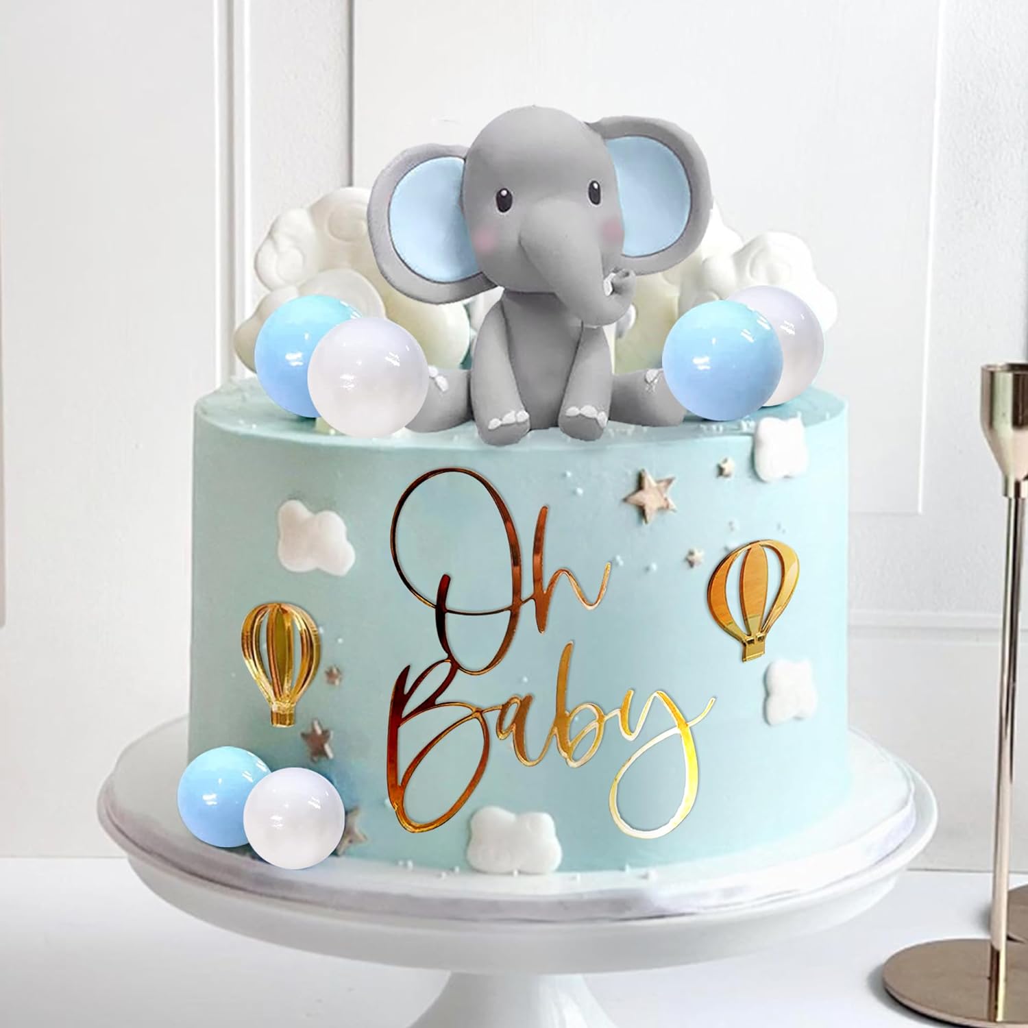 Elephant Cake Decoration Baby  - Baby Food Processor 评论和价格