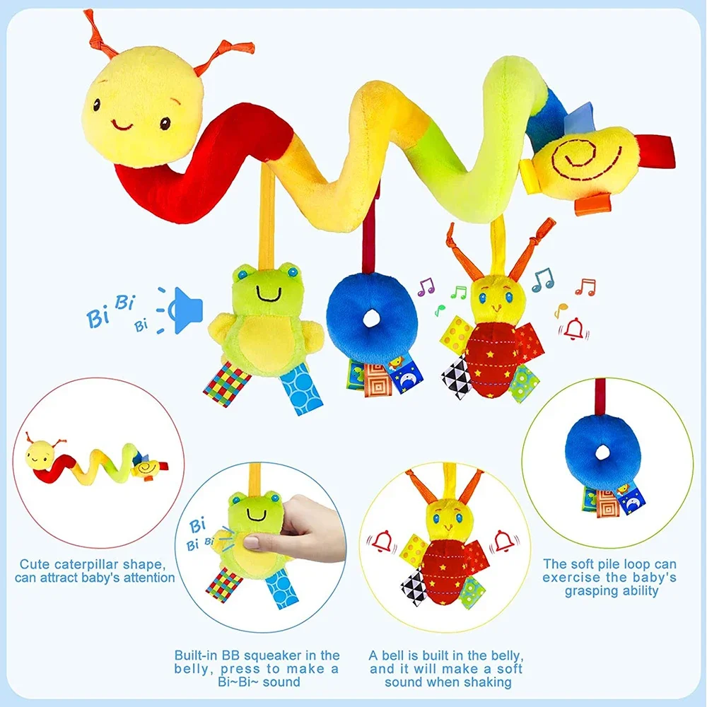 Spiral Stroller Toys Newborn P - Baby Nursery Hamper 评论和价格