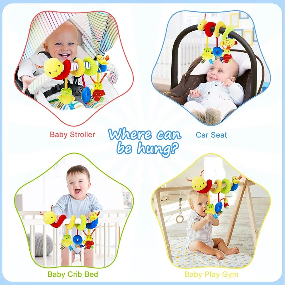 Spiral Stroller Toys Newborn P - Baby Nursery Hamper 评论和价格