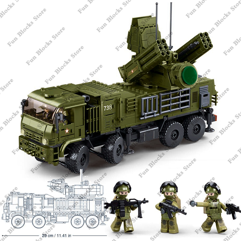 SLUBAN Military Antiaircraft M - Lego Set Creator 评论和价格