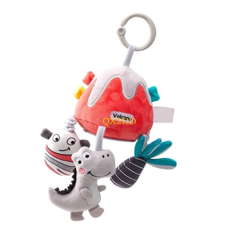 QX2D Plush Animal Crib Toy Pul - Crib Mobile Musical 评论和价格