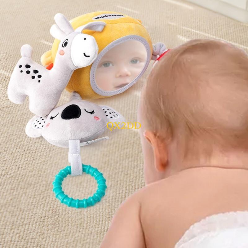 QX2D Plush Animal Crib Toy Pul - Crib Mobile Musical 评论和价格