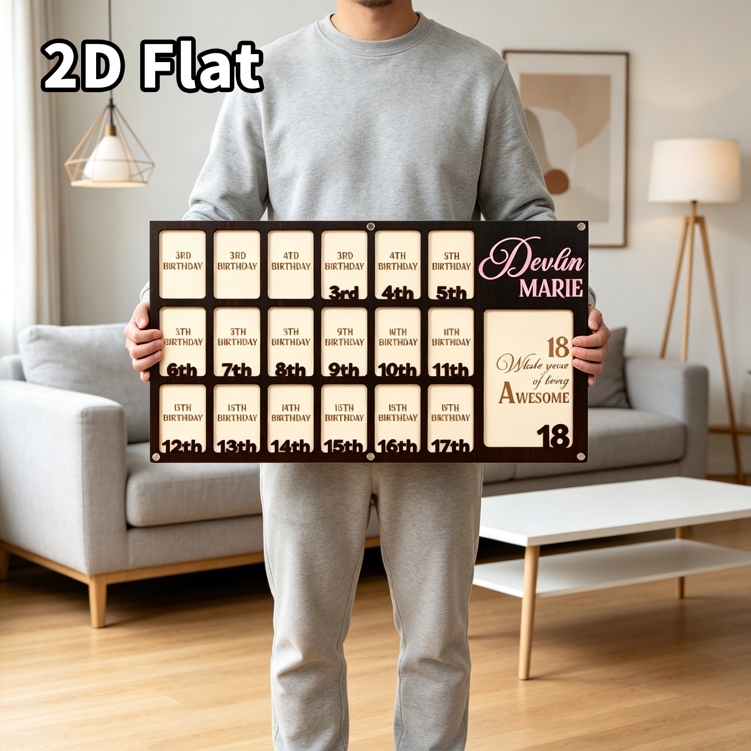 1Pc Custom Grade Photo Frame W - Baby Nursery Toy 评论和价格