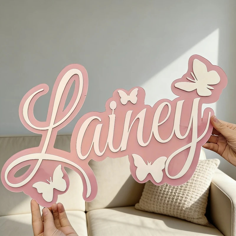 Personalized Baby Name Plaque, - Baby Nursery Toy 评论和价格