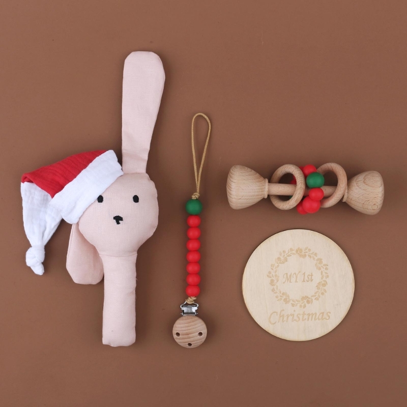 1 Set Crochet Bunny Baby Rattl - Crib Mobile Musical 评论和价格