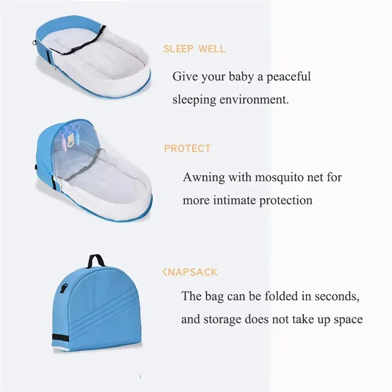 Foldable Portable Newborn Baby - Baby Nursery Hamper 评论和价格