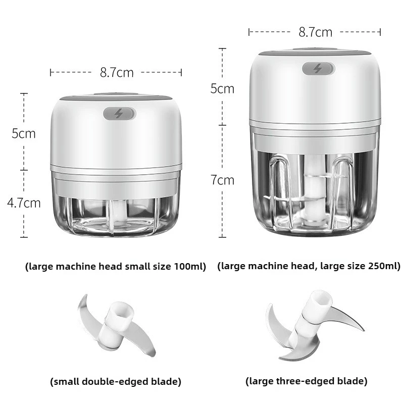 Electric Mini Garlic Chopper 1 - Baby Food Processor 评论和价格