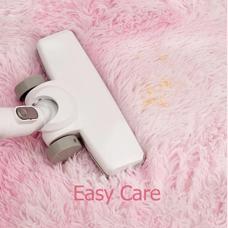 Pink Kids Carpet For Girls Bed - Baby Nursery Mat 评论和价格