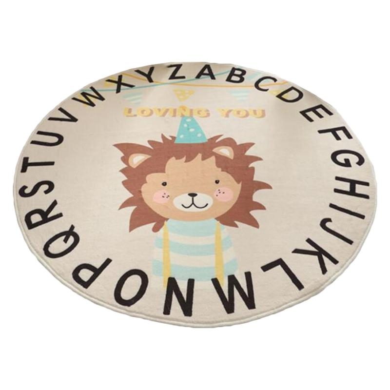 Y4UD Cartoon Animal Print Baby - Baby Nursery Mat 评论和价格