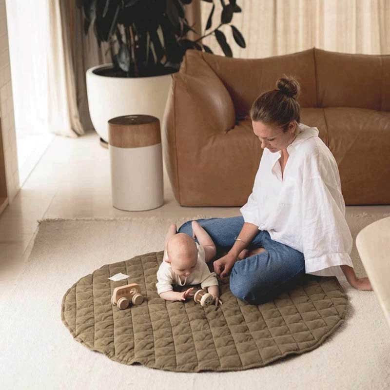 115cm Play Mat Lattice Baby Ma - Baby Nursery Mat 评论和价格