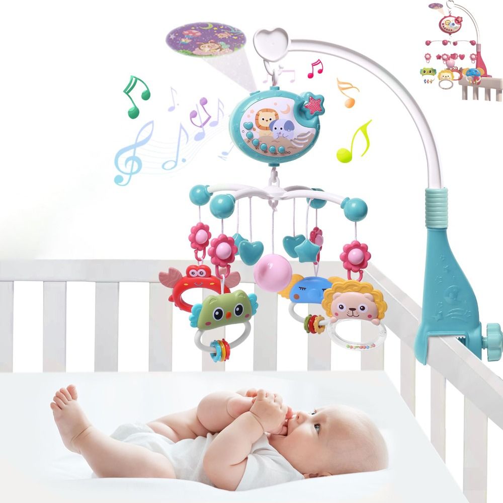 Easy Installation Music Crib P - Crib Mobile Musical 评论和价格