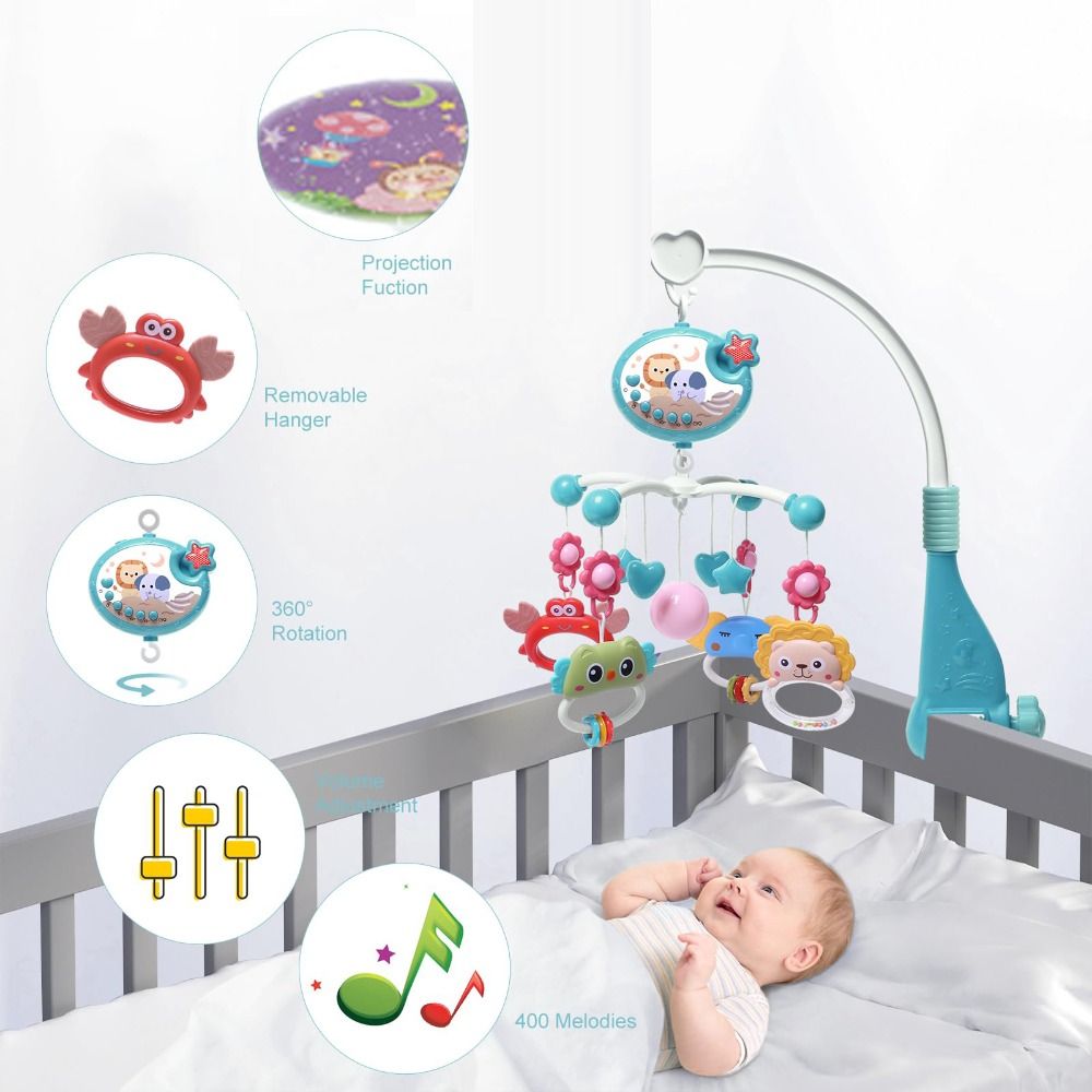 Easy Installation Music Crib P - Crib Mobile Musical 评论和价格