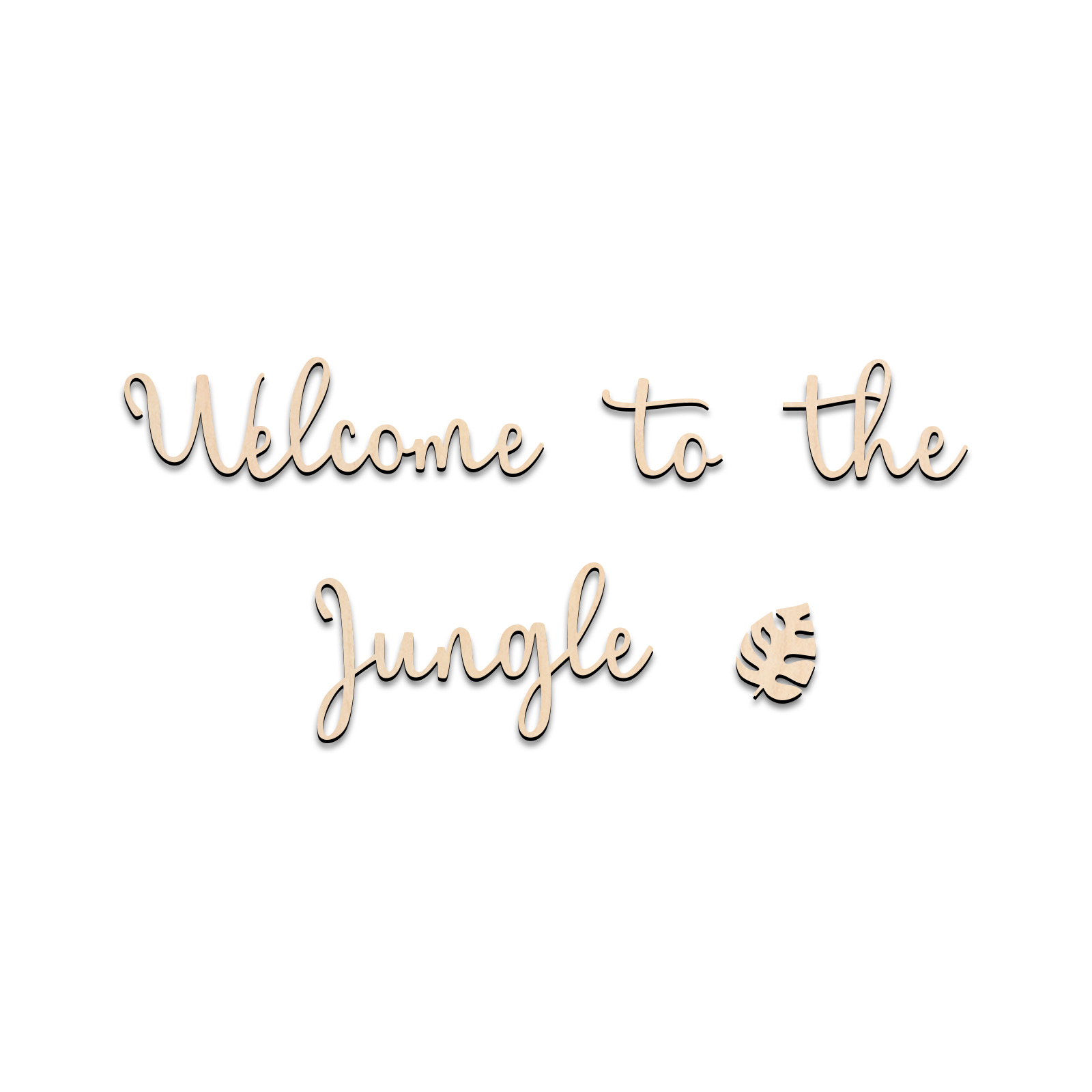 Welcome to the Jungle Wooden S - Baby Nursery Themes 评论和价格