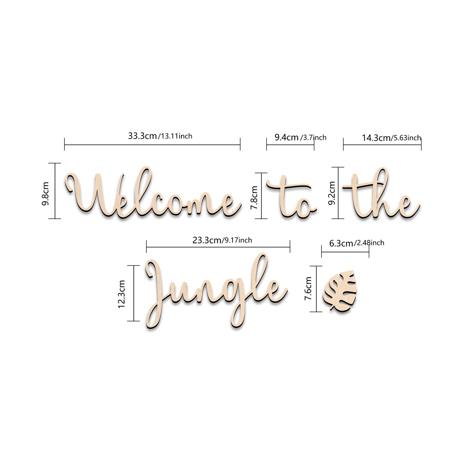 Welcome to the Jungle Wooden S - Baby Nursery Themes 评论和价格