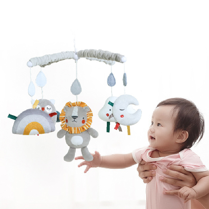 Baby Crib Mobile Bed Bell Ratt - Crib Mobile Musical 评论和价格