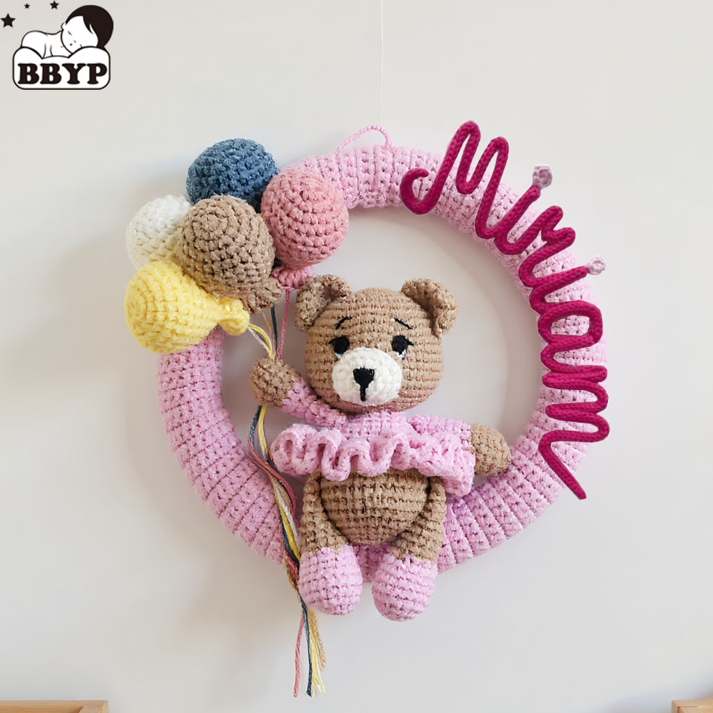Personalized Crochet Name Wrea - Baby Nursery Toy 评论和价格