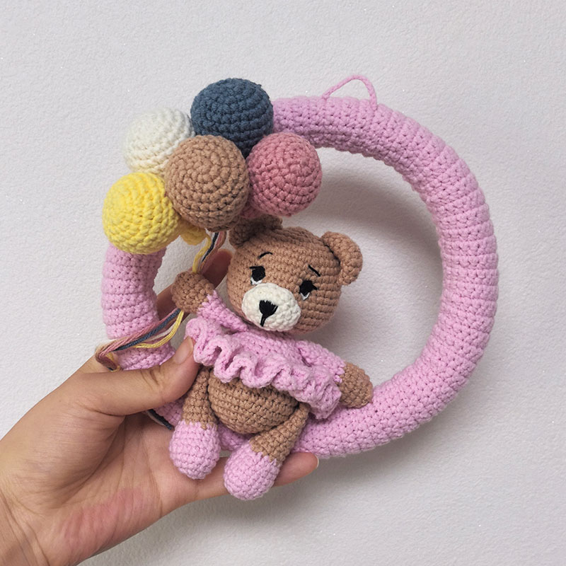 Personalized Crochet Name Wrea - Baby Nursery Toy 评论和价格