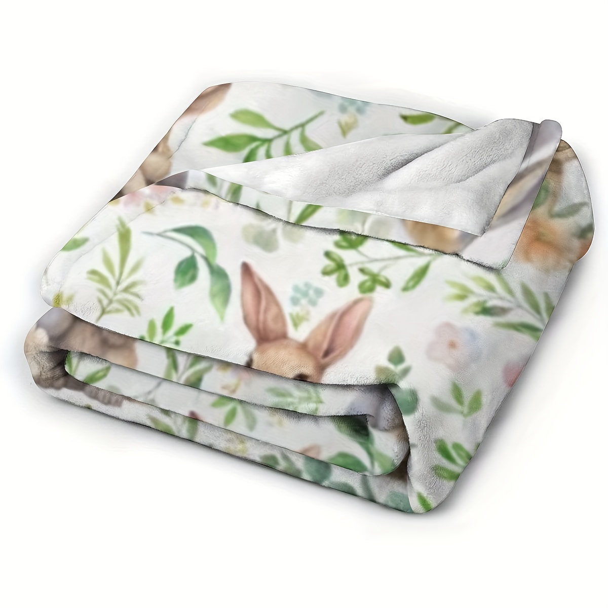VIKAMA Bunny Themed Throw Blan - Baby Nursery Themes 评论和价格